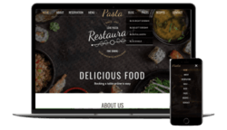 restaurant website and app